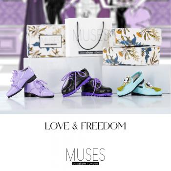 JAMIEshow - Muses - Bonjour Paris - Love & Freedom - обувь
